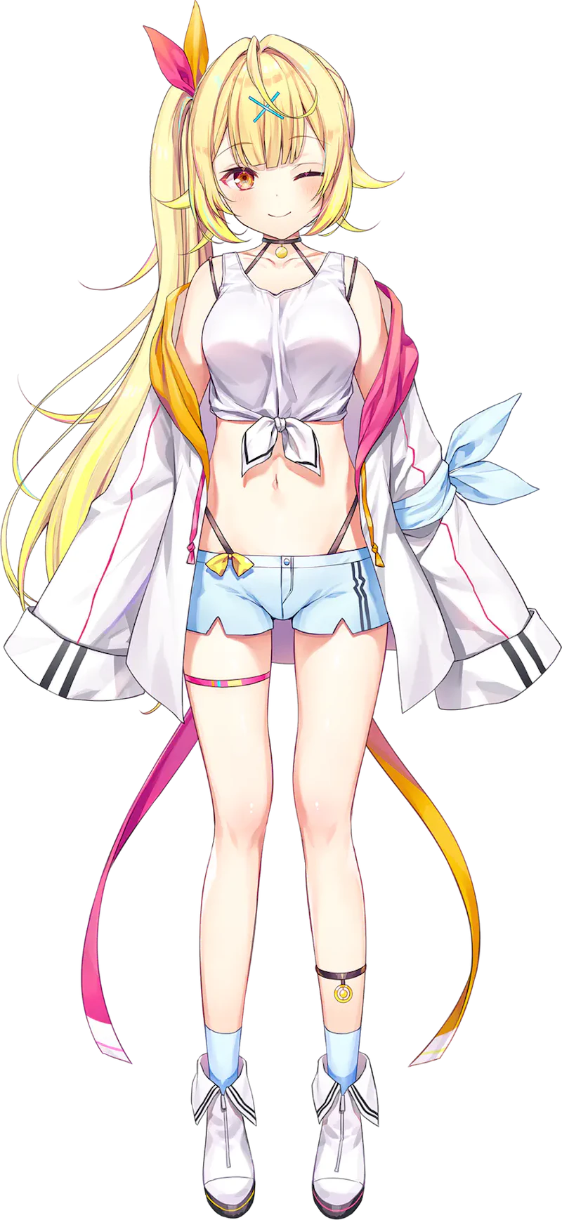 星川サラの公式立ち絵