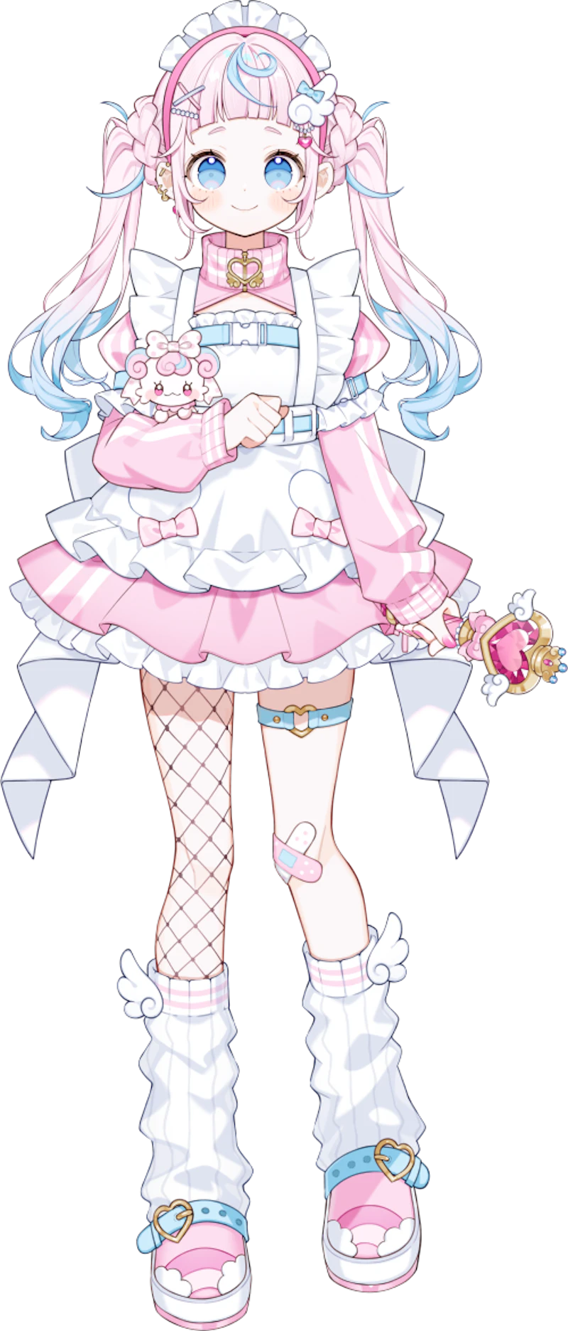 ぷりん・らら・もーどの公式立ち絵