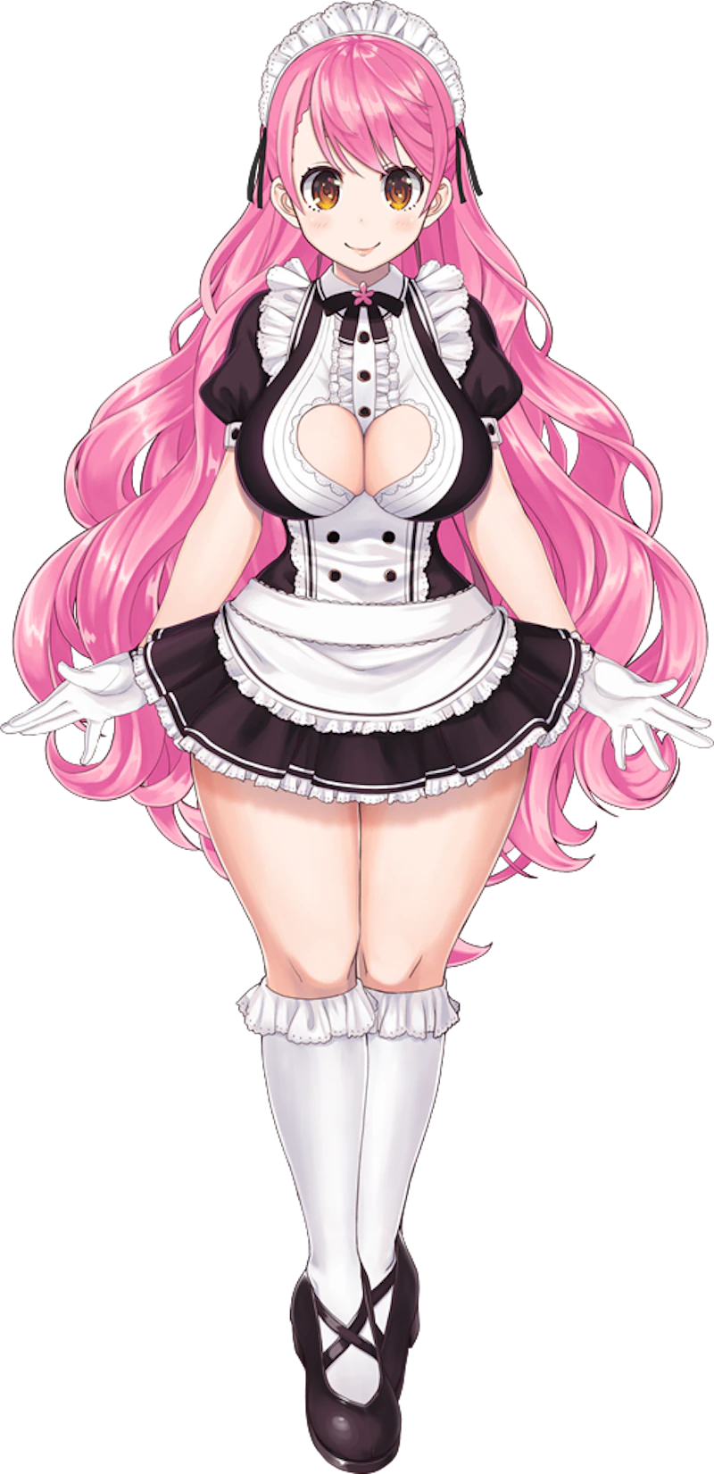 愛園愛美の公式立ち絵