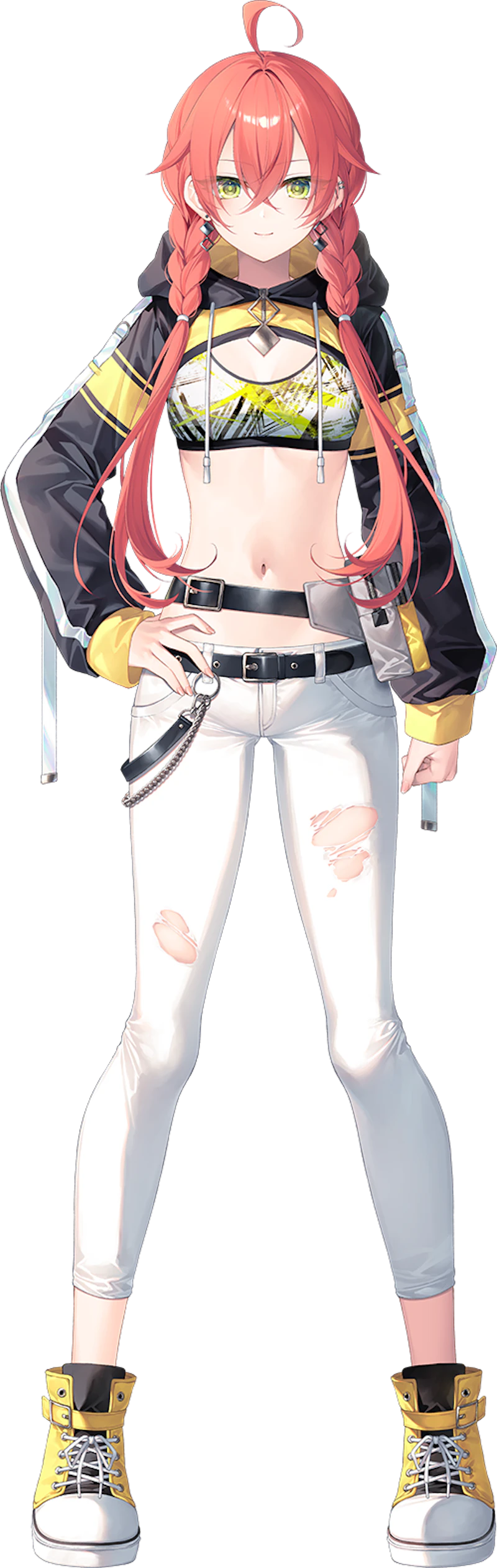 獅子堂あかりの公式立ち絵