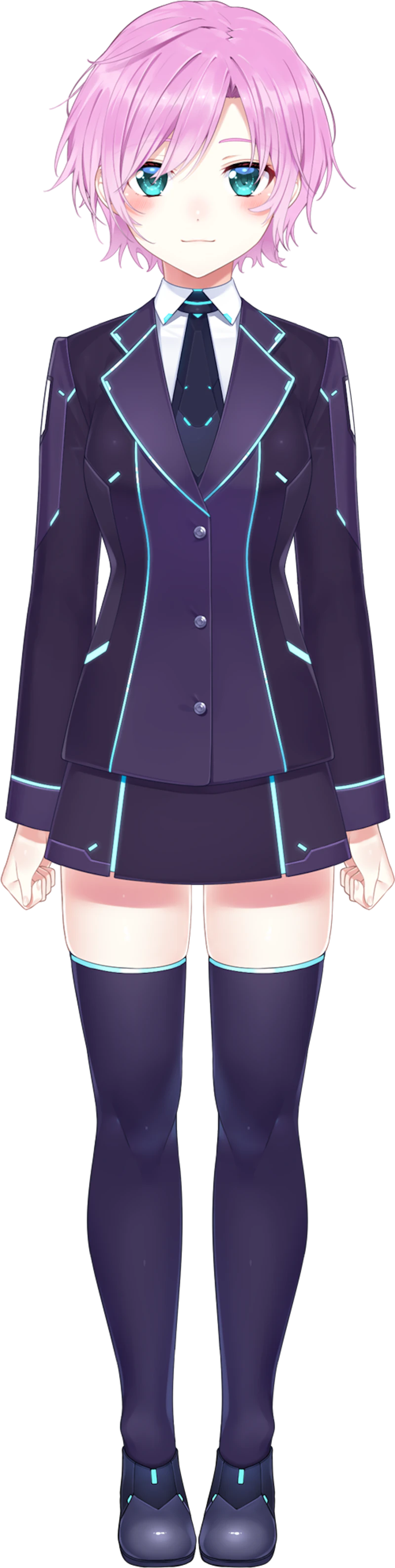夕陽リリの公式立ち絵