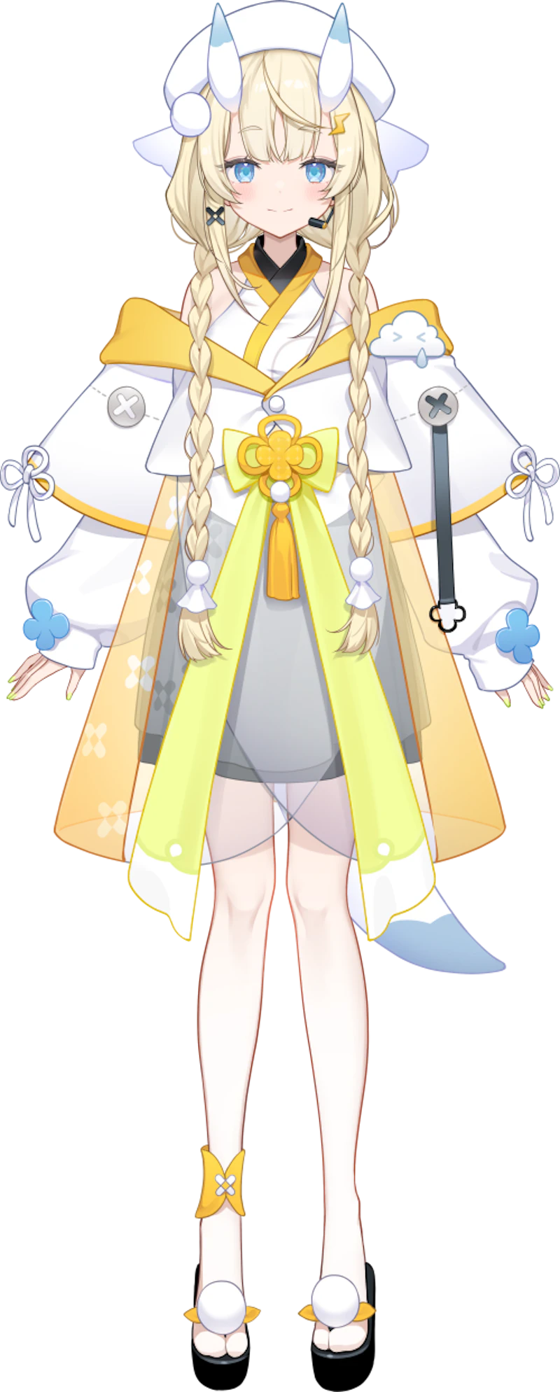 蝸堂みかるの公式立ち絵