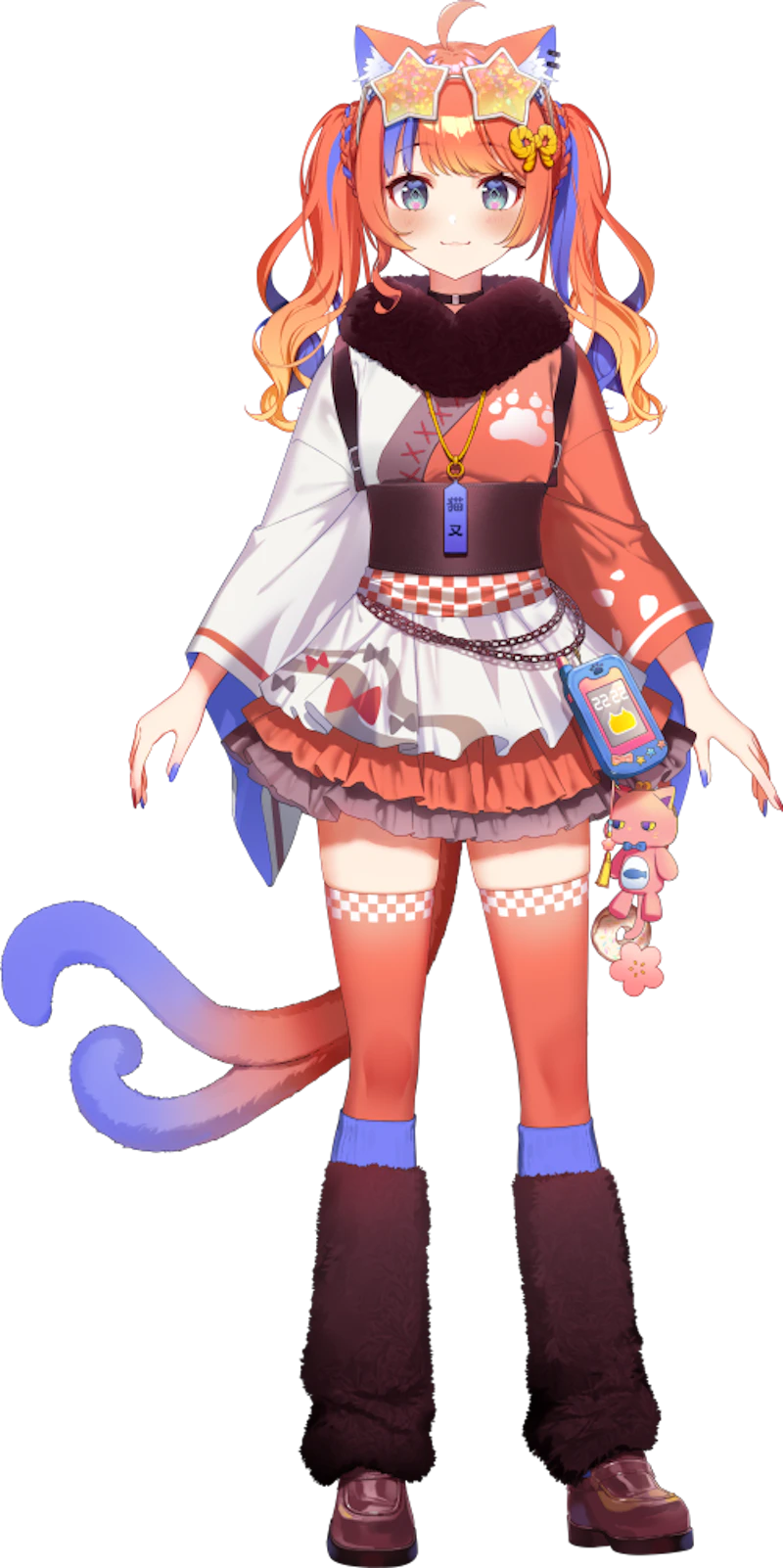 猫屋敷美紅の公式立ち絵
