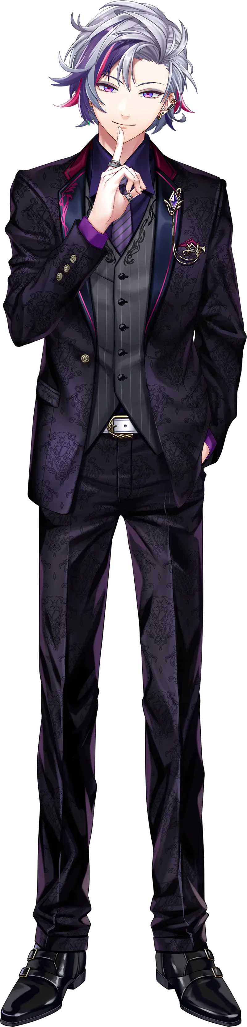 不破湊の公式立ち絵