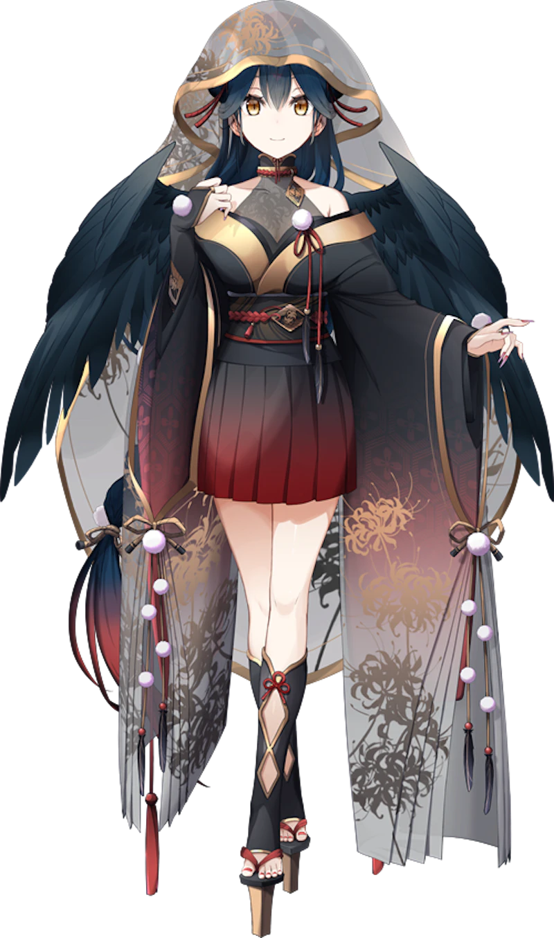 山神カルタの公式立ち絵