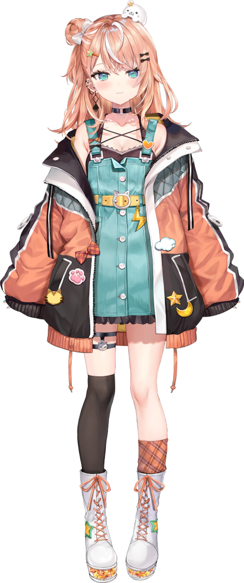 五十嵐梨花の公式立ち絵