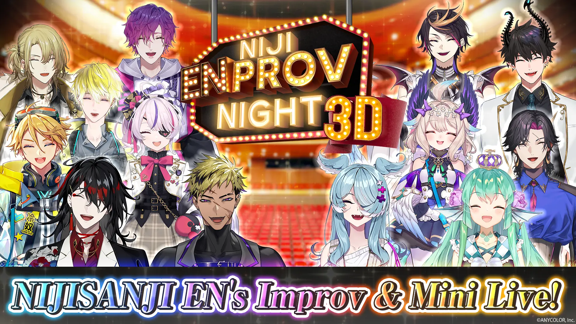 NIJI ENprov Night 3D & EN's Gift to You! 3D Mini Live