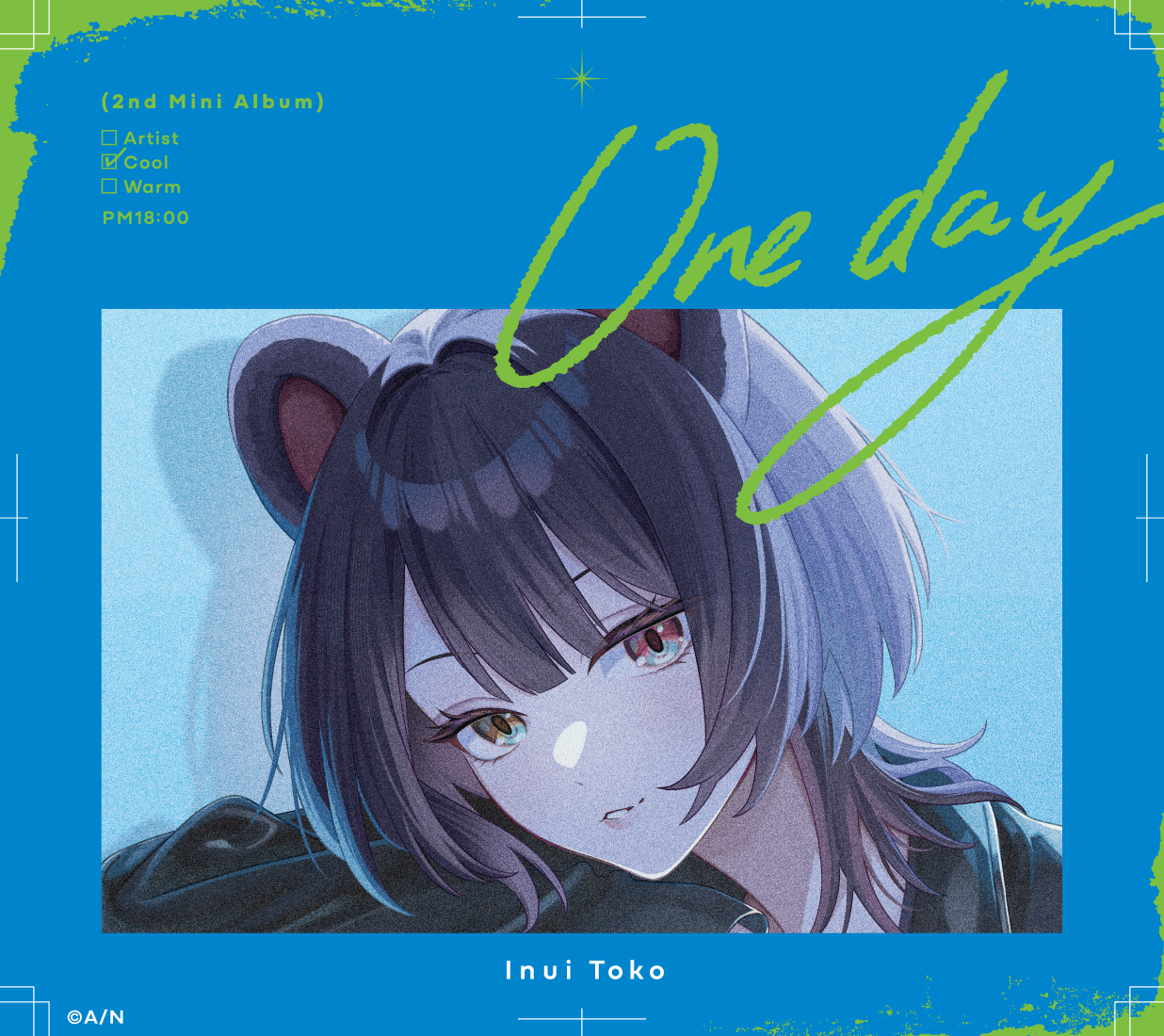戌亥とこ 2nd Mini Album『One day』初回限定盤A ジャケット